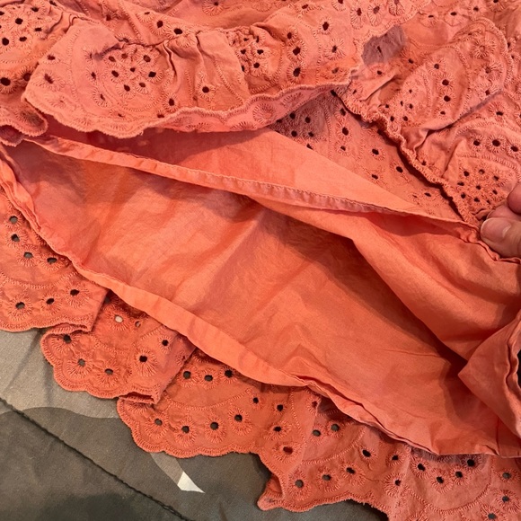 Janie and Jack Puff Sleeve Eyelet Dress EUC - Picture 6 of 10